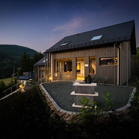 Sauerland Chalets - "Die Chalets Herzenssache" วินเทอร์แบร์ก ภายนอก รูปภาพ