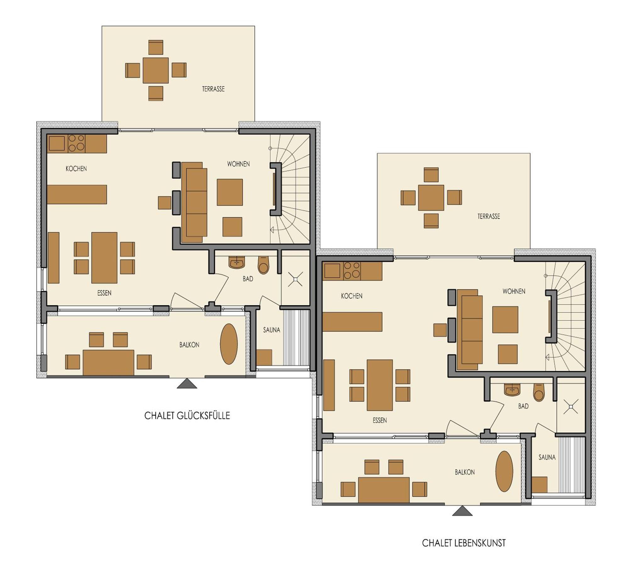 Sauerland Chalets - "Die Chalets Herzenssache" วินเทอร์แบร์ก ภายนอก รูปภาพ