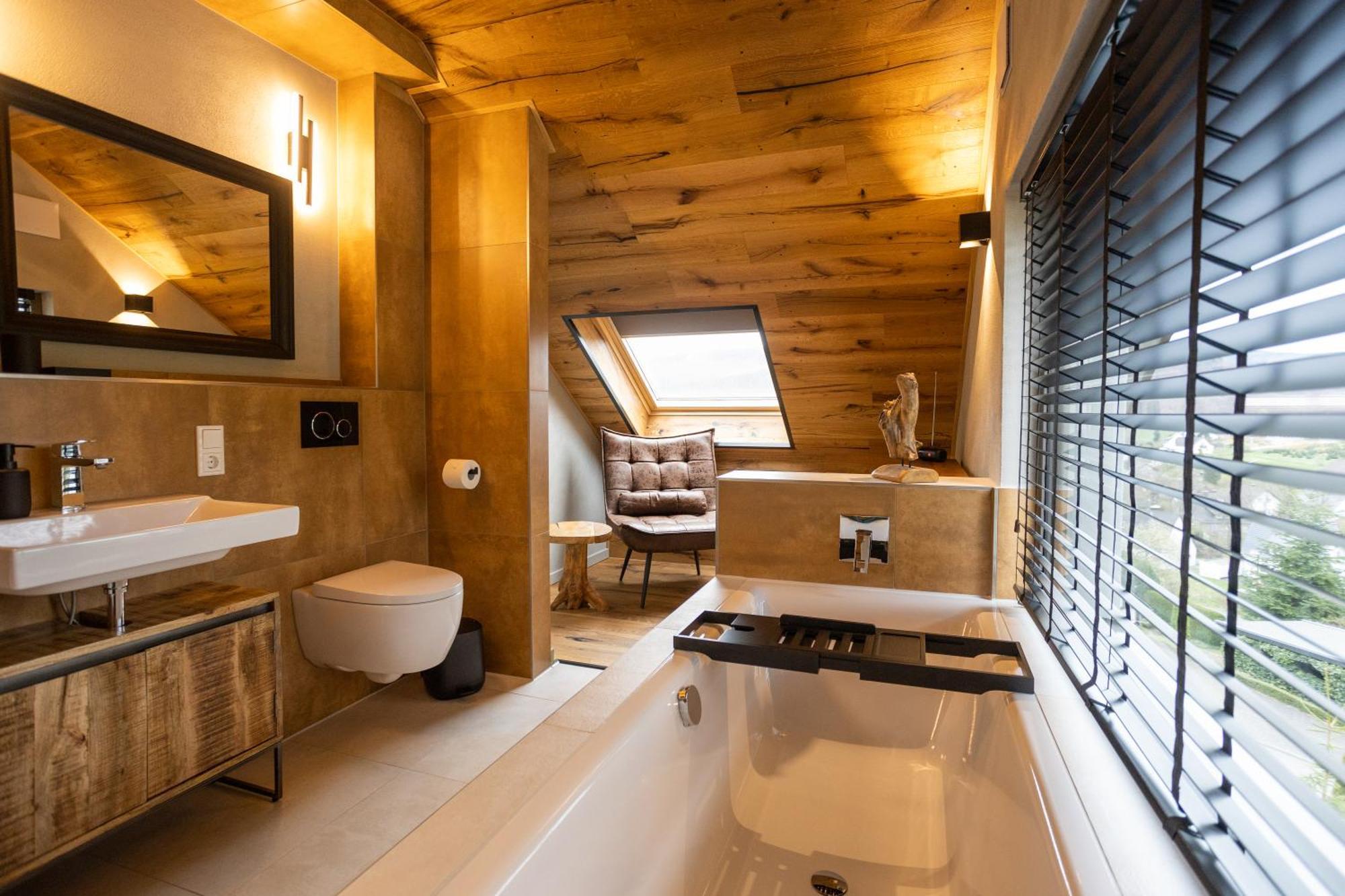 Sauerland Chalets - "Die Chalets Herzenssache" วินเทอร์แบร์ก ภายนอก รูปภาพ